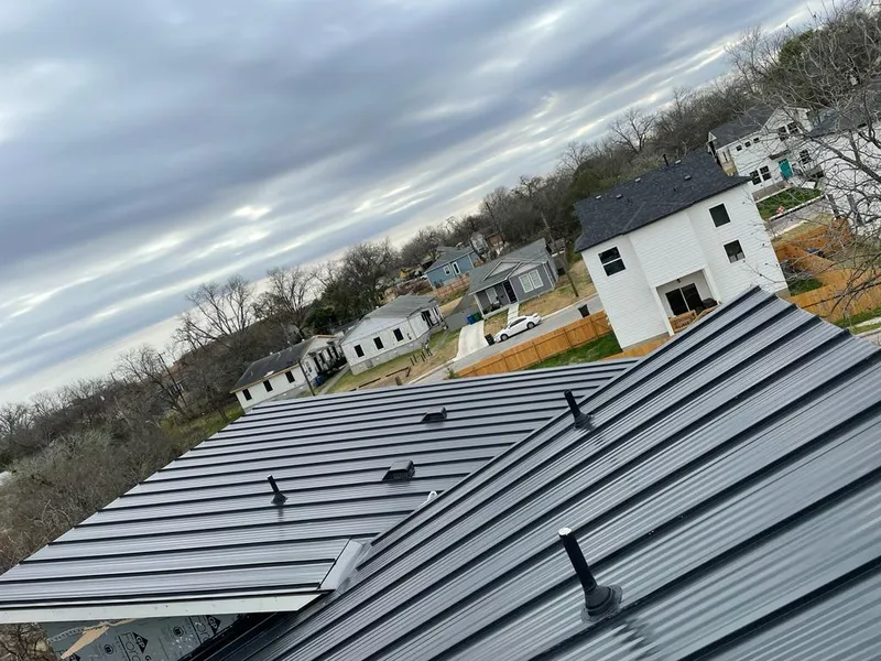 Standing seam metal roof panels with vents for Skylight Repair in Bound Brook